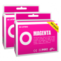 Pack 2 cartuchos de tinta compatibles  -  LEXMARK 210XL  -  2 magenta  -  (14L0176E)  -  gran capacidad