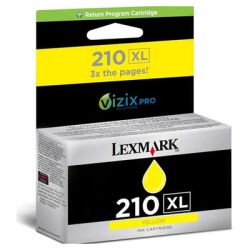 Cartucho de tinta original  -  LEXMARK 210XL  -  amarillo  -  (14L0177E)  -  gran capacidad
