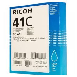 Cartucho de tinta original  -  RICOH GC-41 C  -  cian  -  (405762)