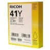 Cartucho de tinta original  -  RICOH GC-41 Y  -  amarillo  -  (405764)