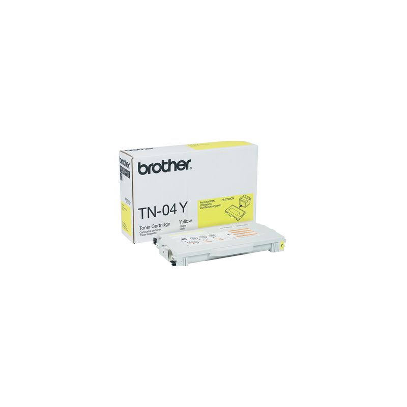 Toner original  -  BROTHER TN04Y  -  amarillo  -  (TN-04Y)