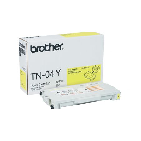 Toner original  -  BROTHER TN04Y  -  amarillo  -  (TN-04Y)