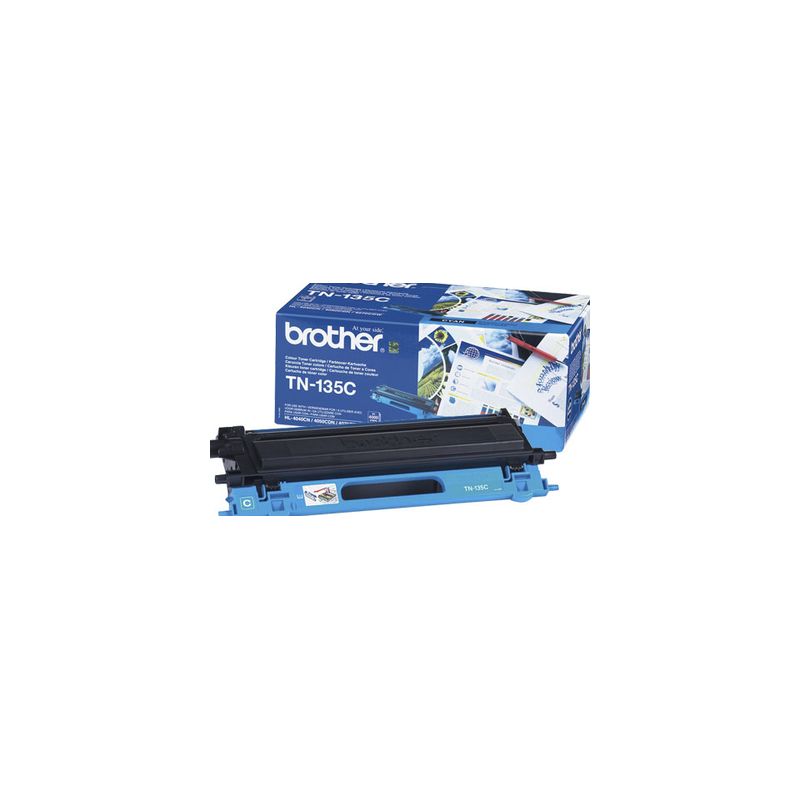 Toner original  -  BROTHER TN135C  -  cian  -  (TN-135C)