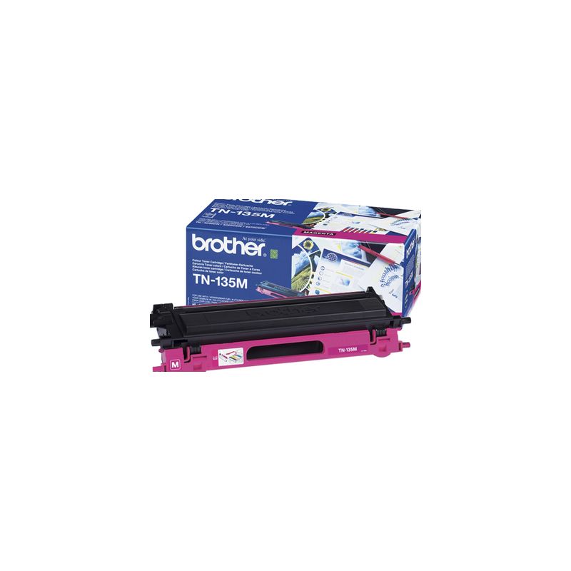 Toner original  -  BROTHER TN135M  -  magenta  -  (TN-135M)