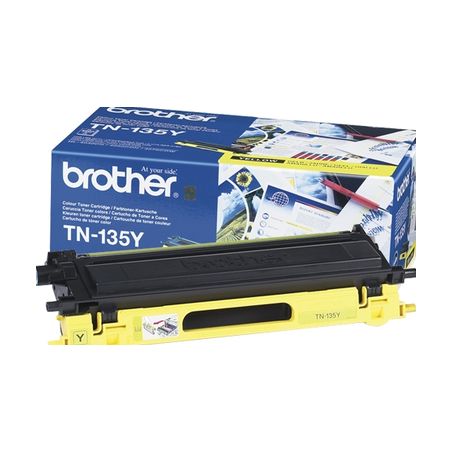 Toner original  -  BROTHER TN135Y  -  amarillo  -  (TN-135Y)
