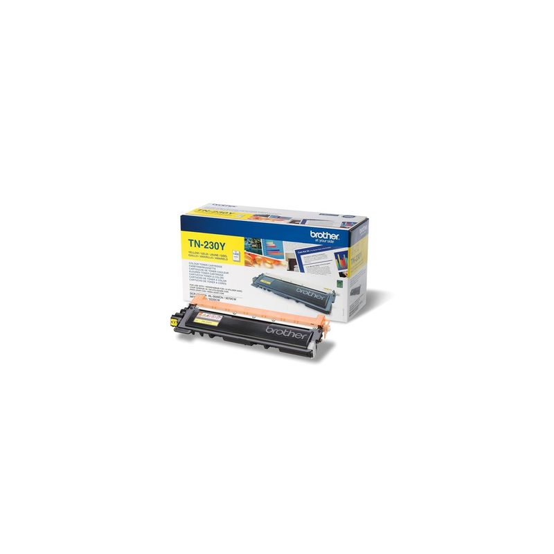 Toner original  -  BROTHER TN230Y  -  amarillo  -  (TN-230Y)