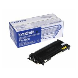 Toner original  -  BROTHER TN2000  -  negro  -  (TN-2000)