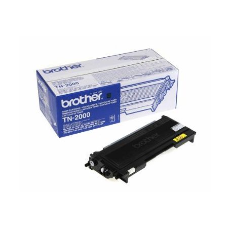 Toner original  -  BROTHER TN2000  -  negro  -  (TN-2000)