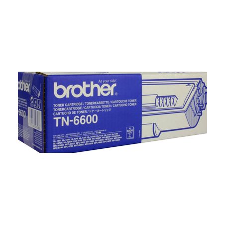 Toner original  -  BROTHER TN6600  -  negro  -  (TN-6600)