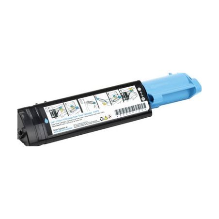 Toner original  -  DELL T6412  -  cian  -  (593-10064)