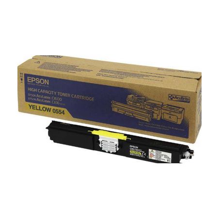 Toner original  -  EPSON S050554  -  amarillo  -  (C13S050554)