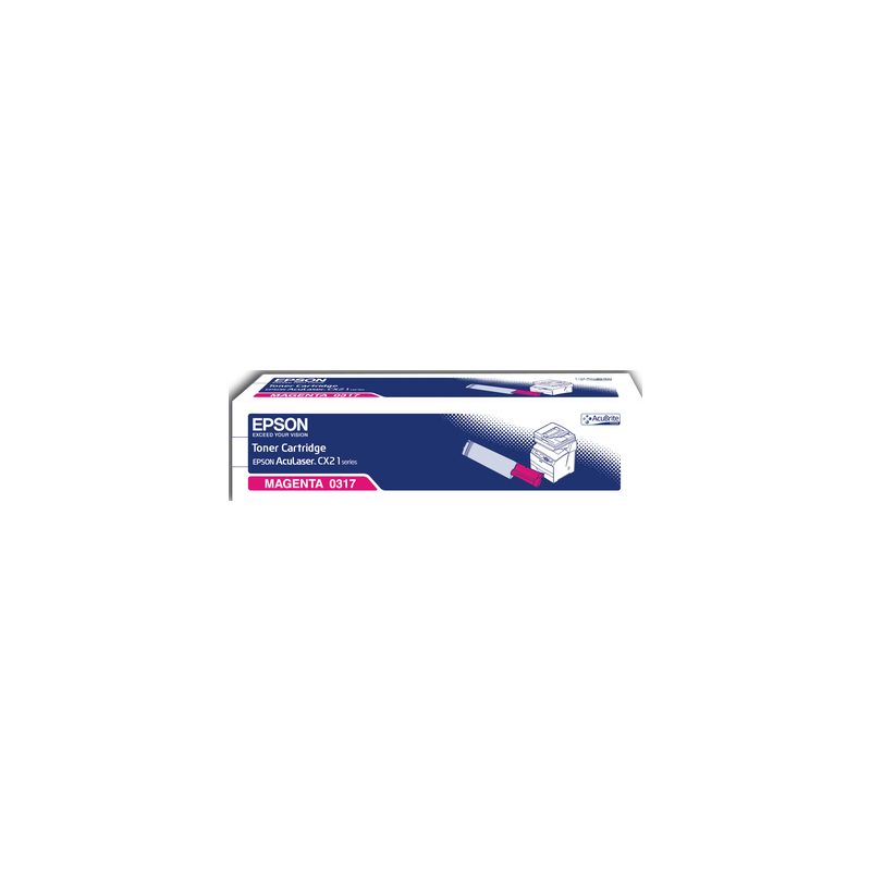 Toner original  -  EPSON 317  -  magenta  -  (C13S050317)