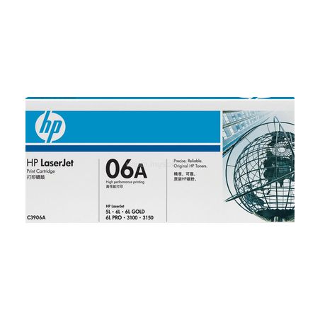 Toner original  -  HP 06A  -  negro  -  (C3906A)