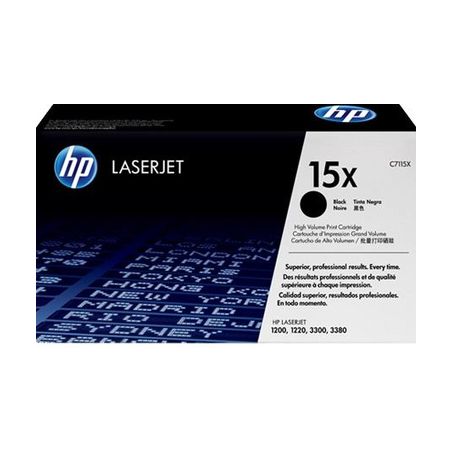 Toner original  -  HP 15X  -  negro  -  (C7115X)