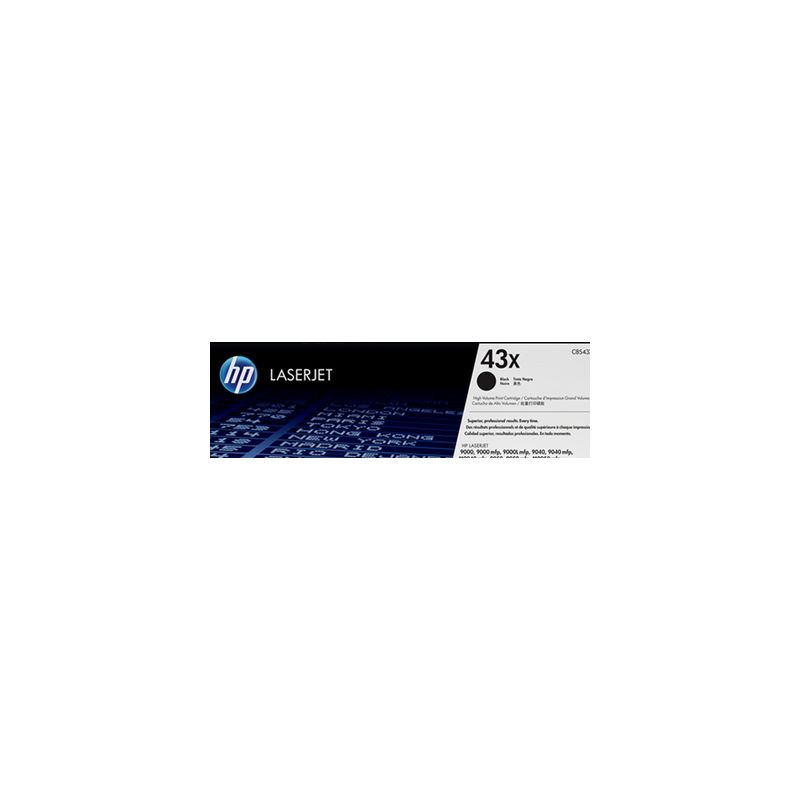 Toner original  -  HP 43X  -  negro  -  (C8543X)
