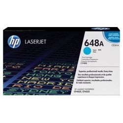 Toner original  -  HP 648A  -  cian  -  (CE261A)