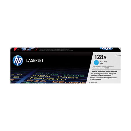 Toner original  -  HP 128A  -  cian  -  (CE321A)