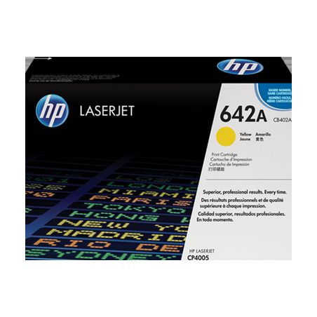 Toner original  -  HP 642A  -  amarillo  -  (CB402A)