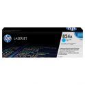 Toner original  -  HP 824A  -  cian  -  (CB381A)