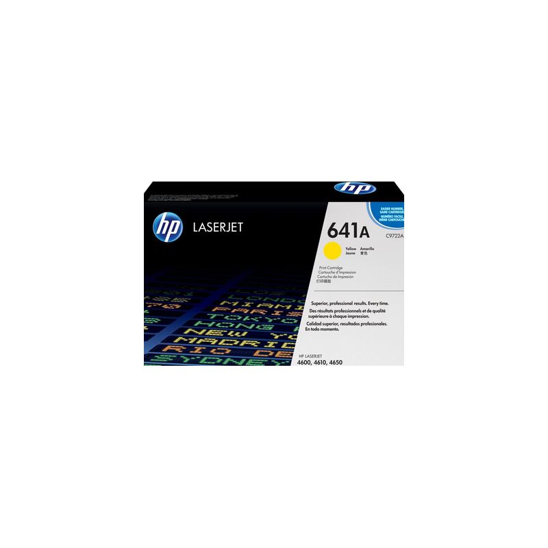 Toner original  -  HP 641A  -  amarillo  -  (C9722A)