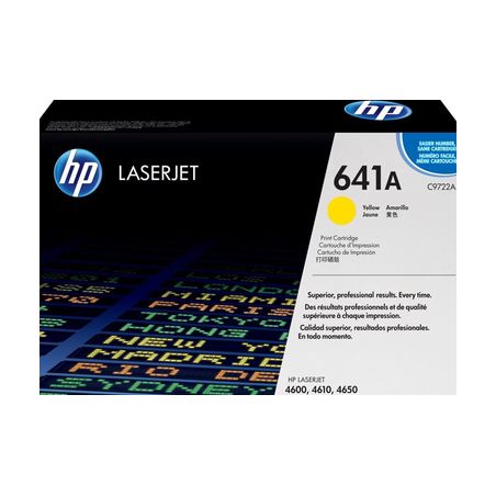 Toner original  -  HP 641A  -  amarillo  -  (C9722A)