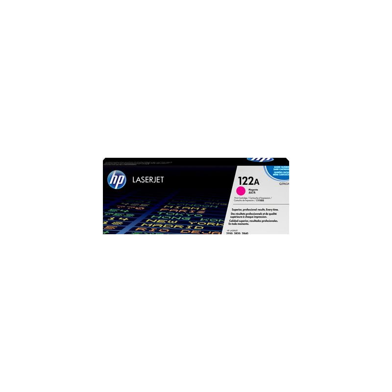 Toner original  -  HP 122A  -  magenta  -  (Q3963A)
