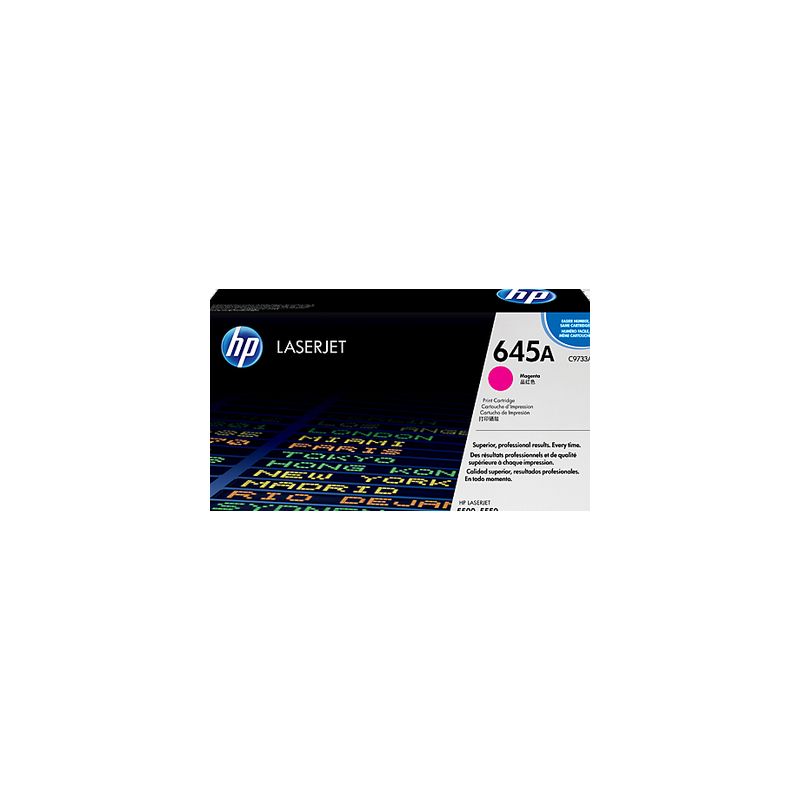 Toner original  -  HP 645A  -  magenta  -  (C9733A)