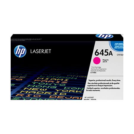 Toner original  -  HP 645A  -  magenta  -  (C9733A)