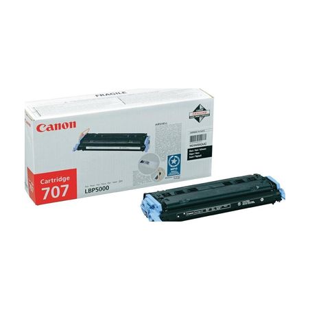 Toner original  -  CANON 707BK  -  negro  -  (9424A004)
