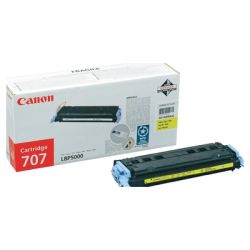 Toner original  -  CANON 707Y  -  amarillo  -  (9421A004)