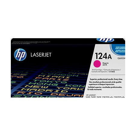 Toner original  -  HP 124A  -  magenta  -  (Q6003A)
