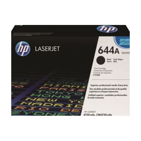 Toner original  -  HP 644A  -  negro  -  (Q6460A)