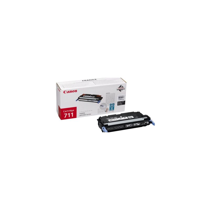 Toner original  -  CANON 711BK  -  negro  -  (1660B002)