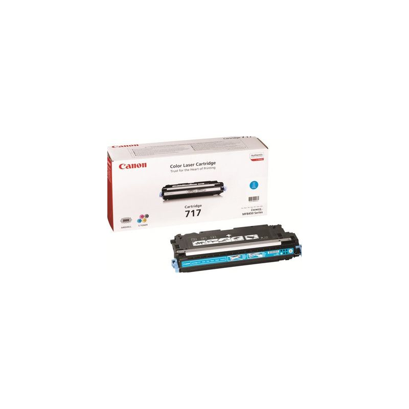 Toner original  -  CANON 717C  -  cian  -  (2577B002)