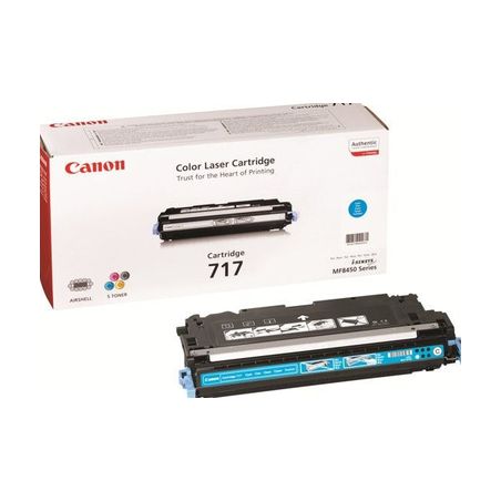 Toner original  -  CANON 717C  -  cian  -  (2577B002)