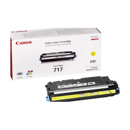 Toner original  -  CANON 717Y  -  amarillo  -  (2575B002)
