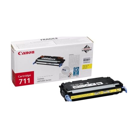 Toner original  -  CANON 711Y  -  amarillo  -  (1657B002)