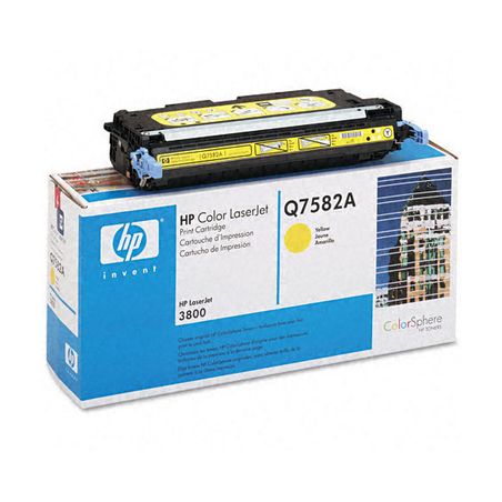 Toner original  -  HP 503A  -  amarillo  -  (Q7582A)