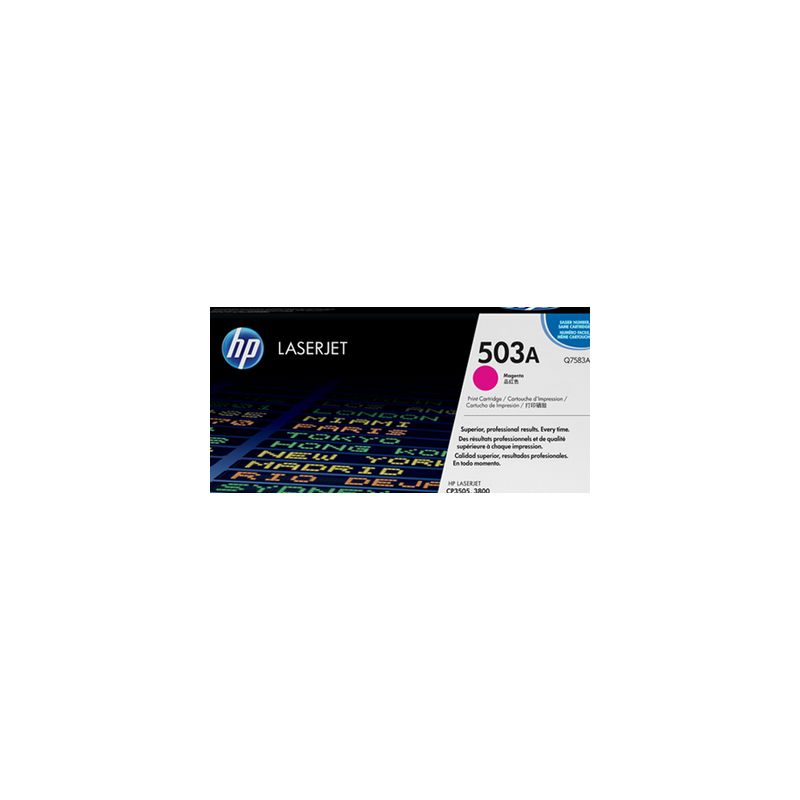 Toner original  -  HP 503A  -  magenta  -  (Q7583A)