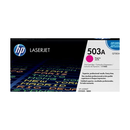 Toner original  -  HP 503A  -  magenta  -  (Q7583A)