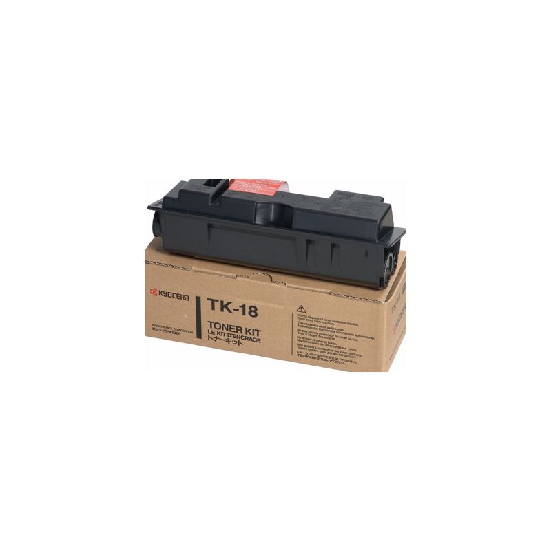Toner original  -  KYOCERA-MITA TK-18H  -  negro  -  (1T02FM0EU0)