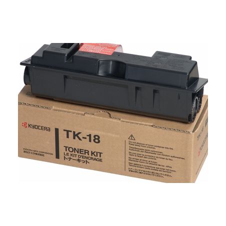 Toner original  -  KYOCERA-MITA TK-18H  -  negro  -  (1T02FM0EU0)