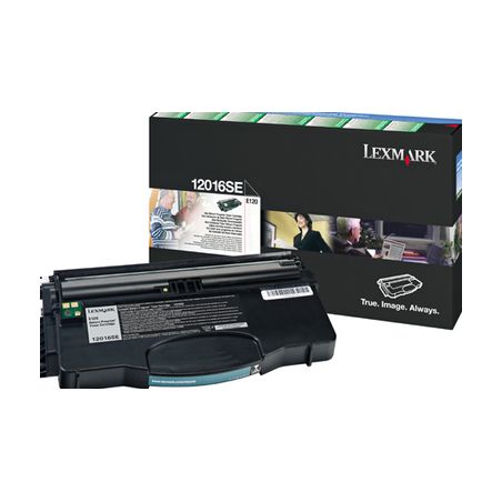 Toner original  -  LEXMARK 12016SE  -  negro  -  (12016SE)