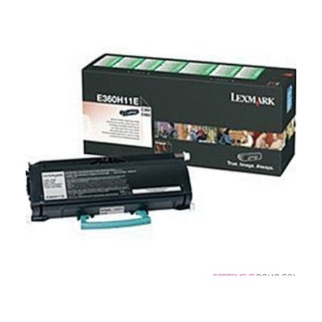 Toner original  -  LEXMARK E360H11E  -  negro  -  (E360H11E)