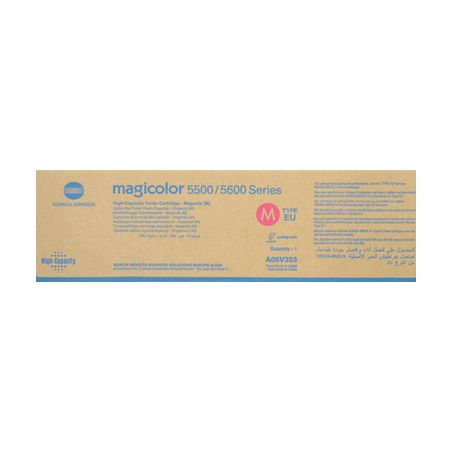 Toner original  -  KONICA MINOLTA A06V353  -  magenta  -  (A06V353)
