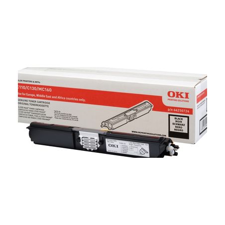 Toner original  -  OKI 44250724  -  negro  -  (44250724)
