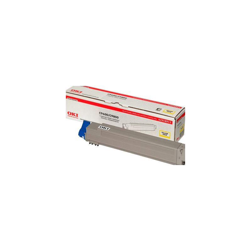 Toner original  -  OKI 42918913  -  amarillo  -  (42918913)