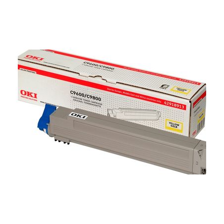 Toner original  -  OKI 42918913  -  amarillo  -  (42918913)