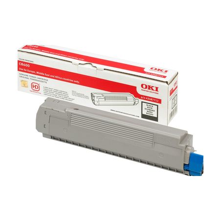 Toner original  -  OKI 43487712  -  negro  -  (43487712)