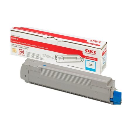 Toner original  -  OKI 43487711  -  cian  -  (43487711)